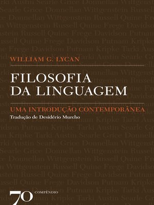 cover image of Filosofia da Linguagem--Uma Introdução Contemporânea
